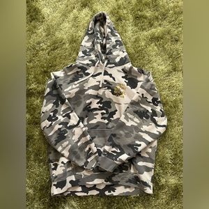 Anti social social club camo hoodie
